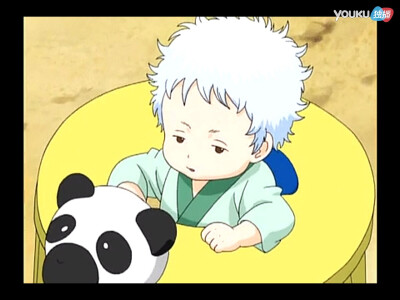 堪七郎宝宝～死鱼眼➕天然卷 像极银时的婴儿