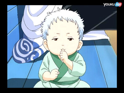 堪七郎宝宝～死鱼眼➕天然卷 像极银时的婴儿