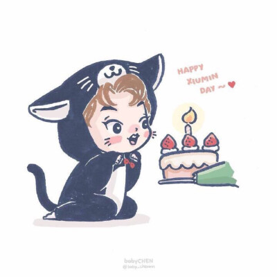 xiumin 160326 生日粗卡