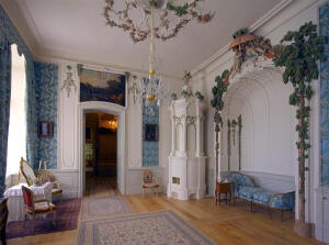 伦达尔宫，造型各异的彩色石膏装饰，淡雅而梦幻。