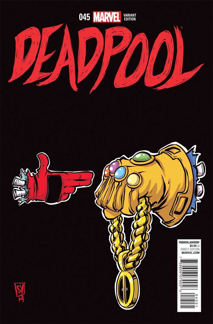 Deadpool Skottie Young variant