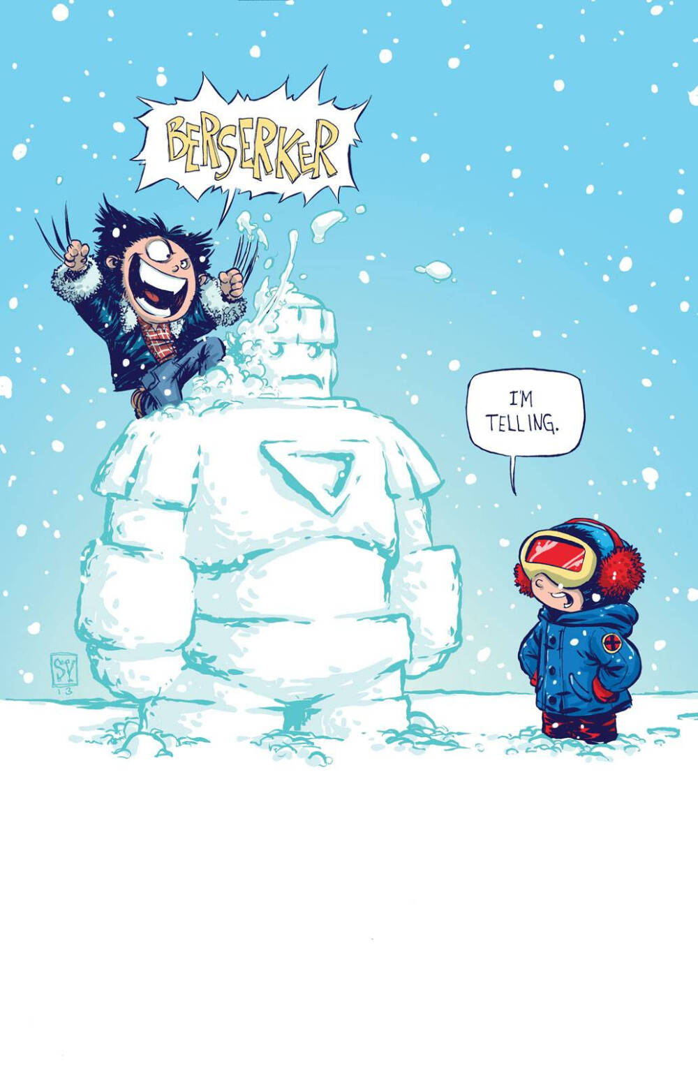 Wolverine Skottie Young variant