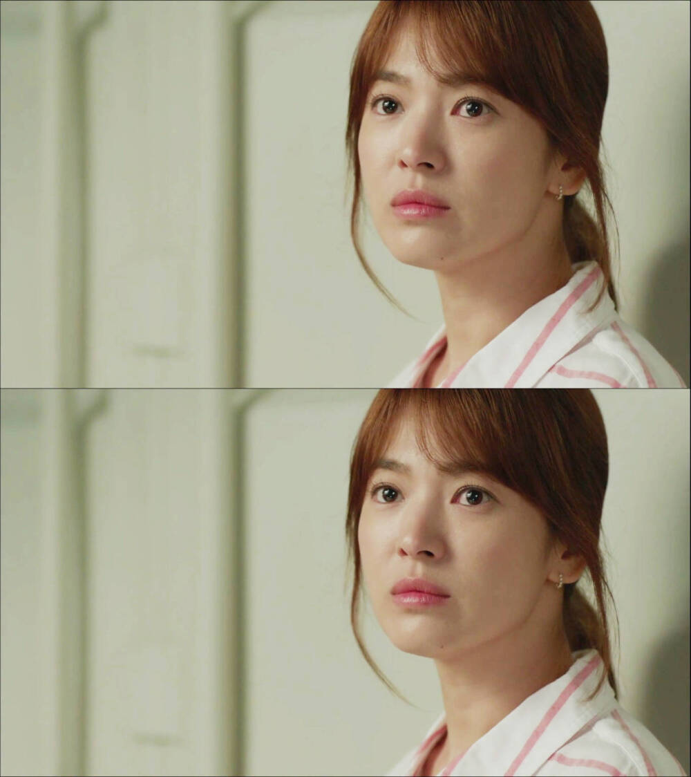 #太阳的后裔# #宋慧乔# 乔妹被大尉捉弄的表情也是美美哒，乔妹怎么看都好看~ 【饭俢姜暮烟剧图精修9p】cr：@宋仲基MiKiss