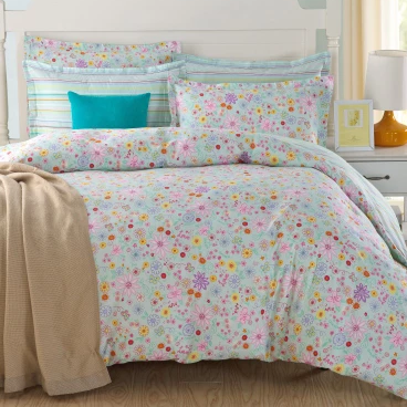 非常推荐的田园风系列，喷气织造，布面厚实，加厚保暖。