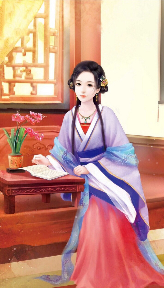 手绘古装 - 堆糖,美图壁纸兴趣社区