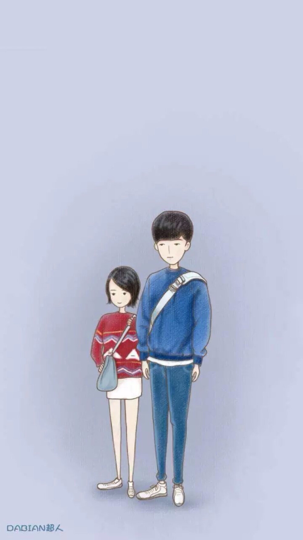 一组有爱的壁纸 情侣壁纸 愿你喜 喜欢就关注呗 by夏以央