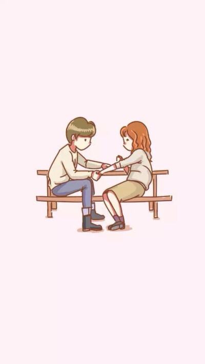 一组有爱的壁纸 情侣壁纸 愿你喜 喜欢就关注呗 by夏以央