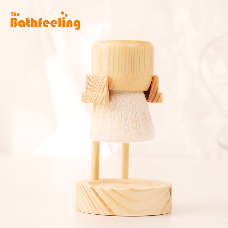 Bathfeeling 羊毛洗脸刷手工洁面刷手动洗脸神器去黑头毛孔清洁