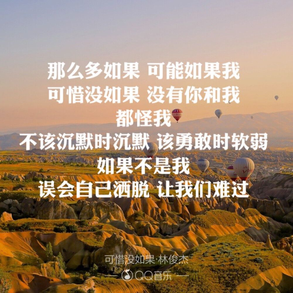 可惜没如果