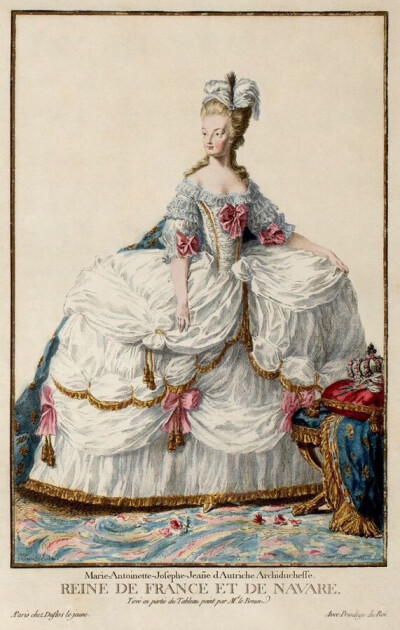 服装｜十八世纪，法国。