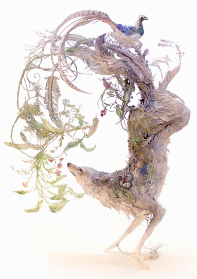 Ellen Jewett 的雕塑作品。