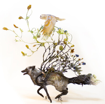 Ellen Jewett 的雕塑作品。