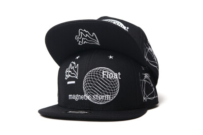 KISSFUNK X FLOAT Magnetic Storm Snapback联名帽子 高街 棒球帽