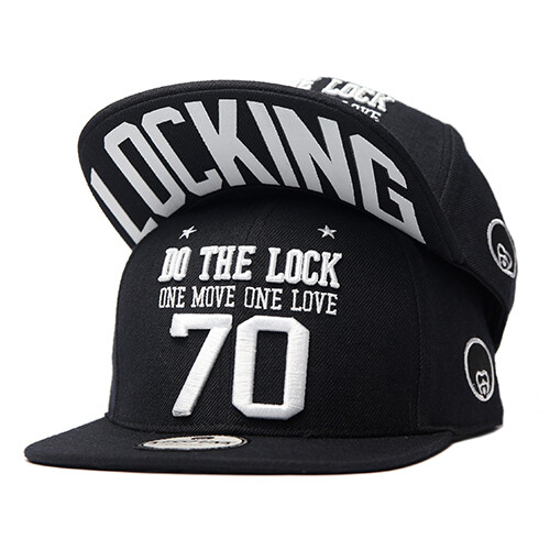 KISSFUNK Locking Snapback 立体刺绣棒球帽 Do The Lock Locker