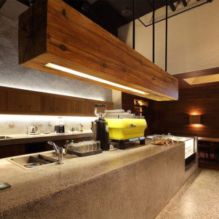 日本绿色环保咖啡厅设计