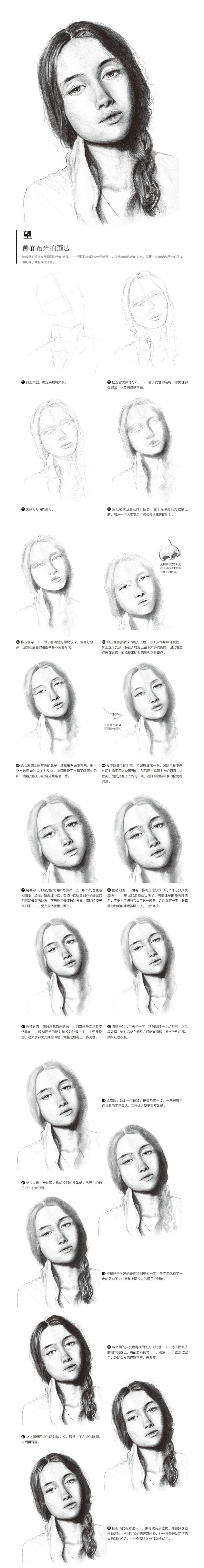 本案例摘自人民邮电出版社出版的《铅笔素描人像绘制详解》http://product.dangdang.com/23906015.html