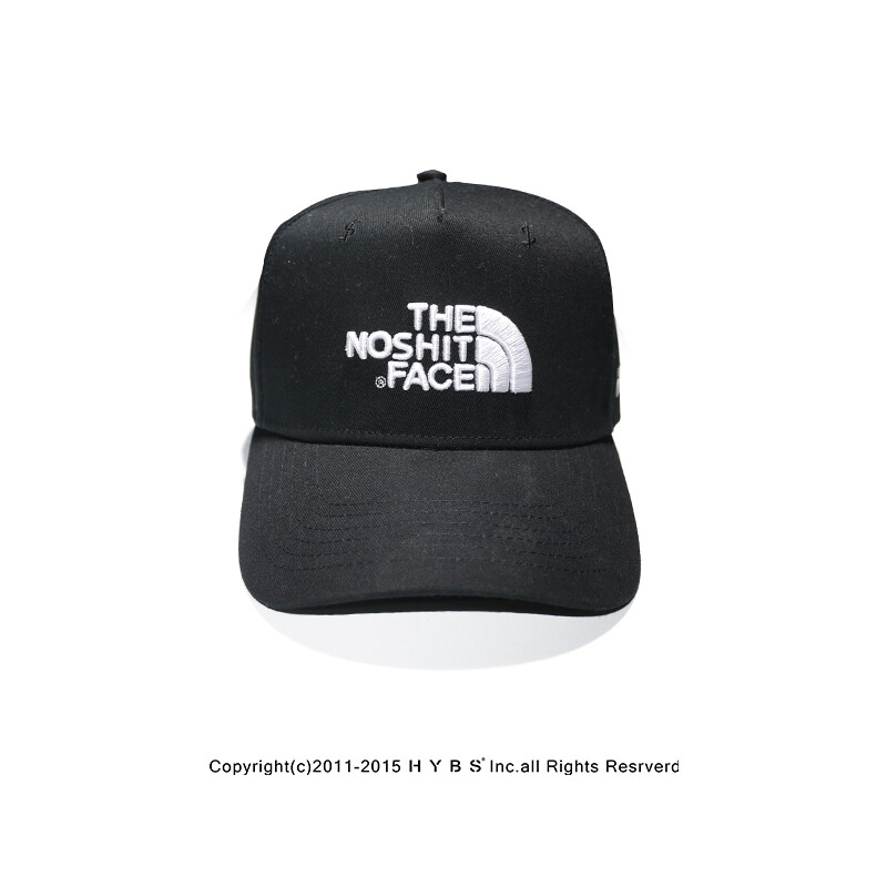 BULLSHIT恶搞TNF软顶高尔夫帽 SNAPBACK 棒球帽子弯檐帽