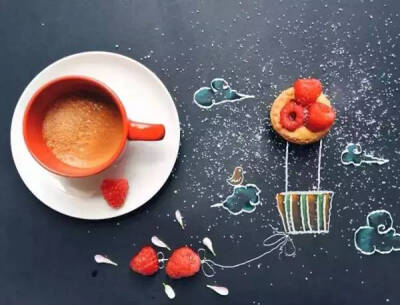 意大利博洛尼亚，
艺术家Cinzia Bolognesi将每日早上的咖啡与小甜点融合艺术创作，
打造出一幅幅充满想象力的画作。每天早上能喝上一杯这样的咖啡，
美味又养眼，还能为即将开始的一天带来美好心情。
每天生活的都…