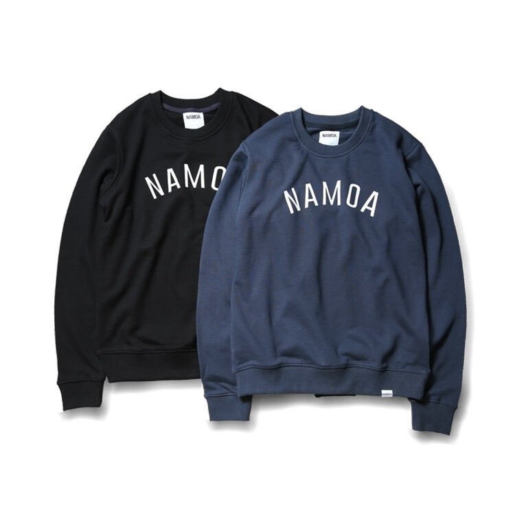 双头燕副线 NAMOA 2016S/S LOGO HOODIES 圆领 卫衣