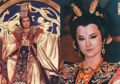 4、潘迎紫《一代女皇武则天》（1985年）
潘迎紫演绎的武则天，幼年的天真烂漫和后期的不怒而威的形象可以说深入人心，堪称经典，这部剧当年在台湾创造了收视神话。