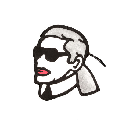 BLACK HEAD/黑头 时尚教主Karl Lagerfeld 人物单肩包、手拿包