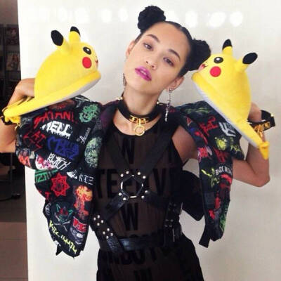 水原希子&皮卡丘 酷kiko