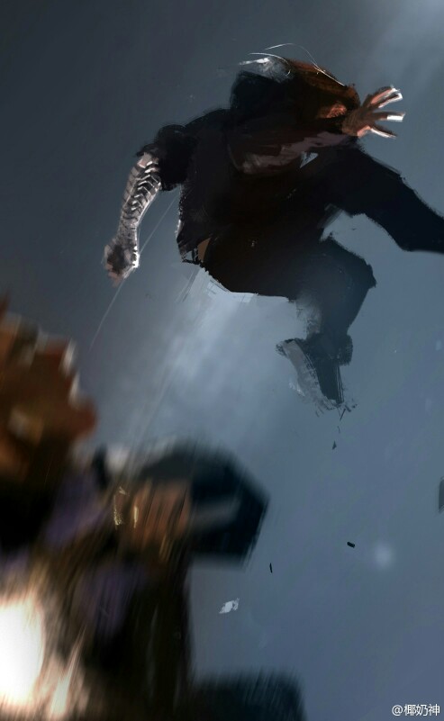 [cp]不想画正经的我为大家带来美队的滑板鞋 一步两步似爪牙 似魔鬼的步伐[/cp]