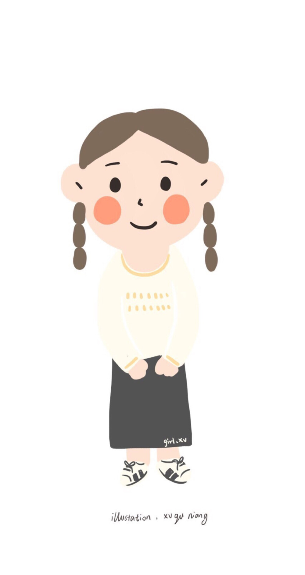 iphone壁纸手绘涂鸦