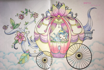 魔法童话之旅——灰姑娘，完成于2016.03.31