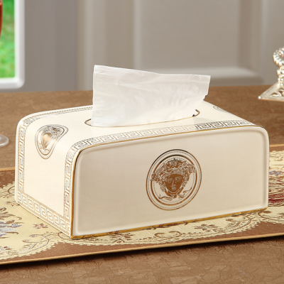 高档陶瓷纸巾盒，可爱新颖，颜色素雅大方，居家装饰必备！