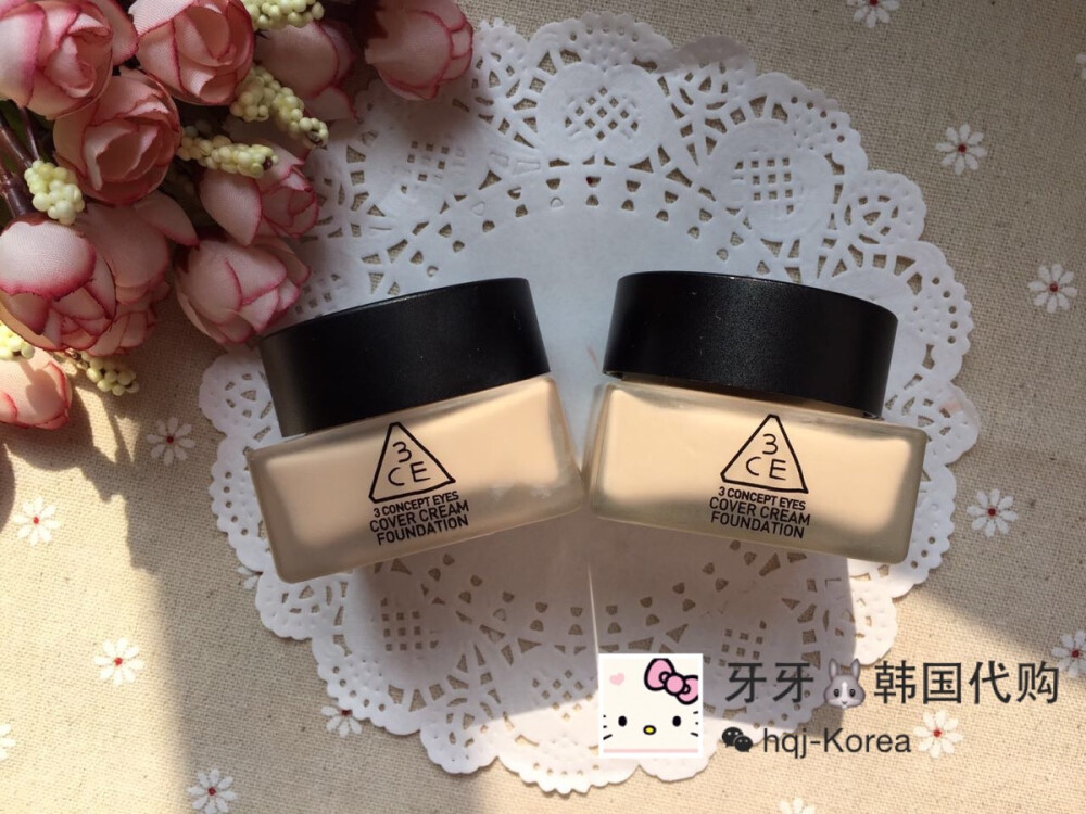 正品Stylenanda 3CE 遮瑕粉底霜 SPF30 新品现货！ 35g 具有防晒指数SPF30，PA++，皮肤体温即可融化的霜状质感，少量涂抹也可完美遮盖皮肤瑕疵，长效保持活力肌肤妆容。light vanilla 适合皮肤偏白肌肤或想要白一点点感觉的亲