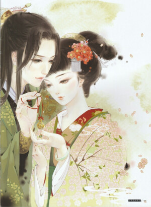 古风  插画  cg   壁纸   同人    美人    