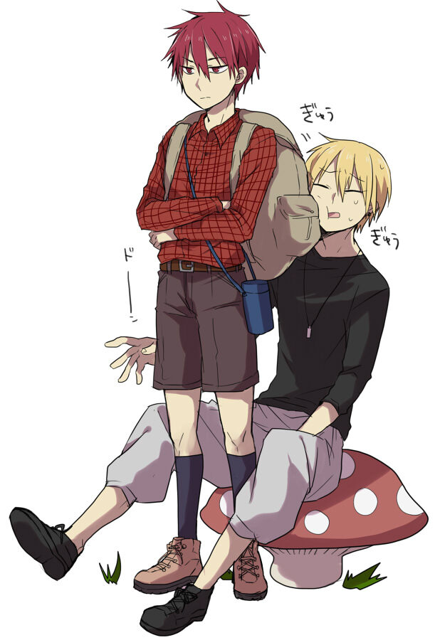 黑子的篮球##赤黄##黄濑凉太##赤司征十郎##p站搬运