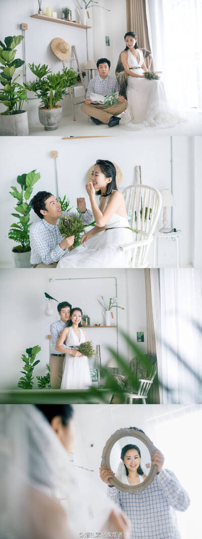 小清新婚纱照