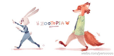 ZOOTOPIA 疯狂动物城 兔朱迪 Judy 狐尼克 Nike