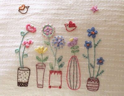 刺绣·花盆