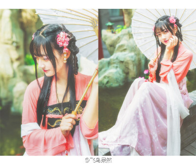 #汉服# 酡·颜 | 酡颜玉碗捧纤纤，乱点余花吐碧衫；歌咽水云凝静院，梦惊松雪落空岩。【多图见LOFTER：O网页链接】
摄影：@最强角色_夜空
出镜：@飞鸟呆然
服装：@汉尚华莲汉服
抄送：@汉服荟 @摄影9课官方微薄