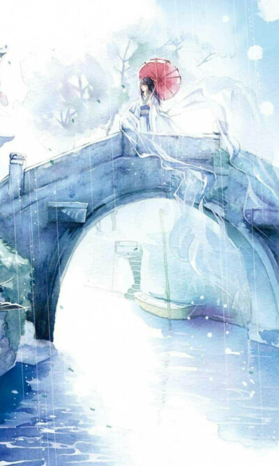 思无言，思到几时微雨绵绵
念无言，念到阁前黄叶翩翩
遇无言，遇时拂面清风渐渐
见无言，见时相立尽是无言
你问与君相见怎会无言
我答已别槿年此时无愿
只望此刻再去天各一边
宁愿月浓梦时匆匆一面