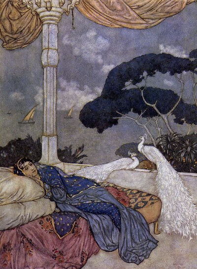 Edmund Dulac Illustration to Quatrain LXXII of the Rubaiyat by deflam on Flickr