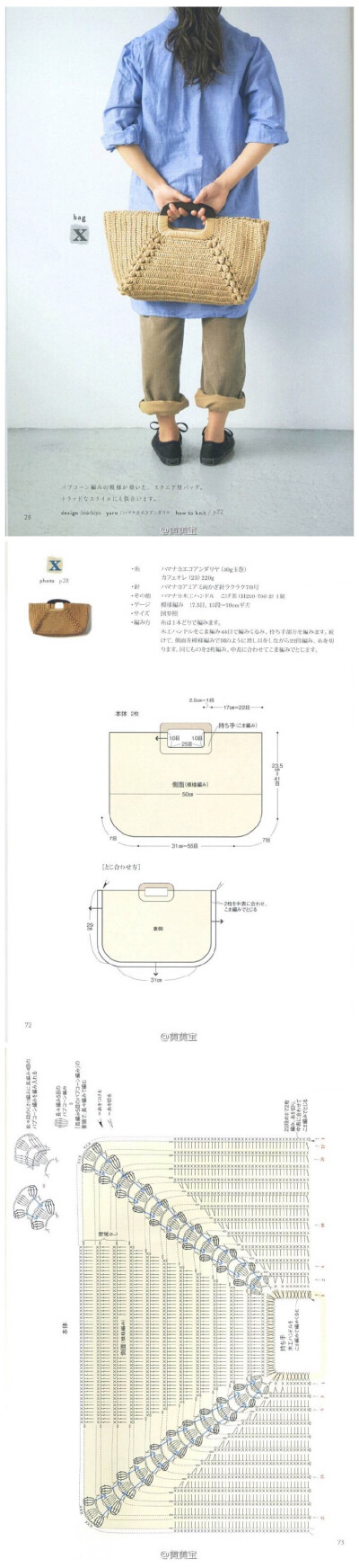 钩织 图解❤️包