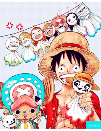 《one piece》(ワンピース)海贼王   原画 #尾田荣一郎# 集英社少年