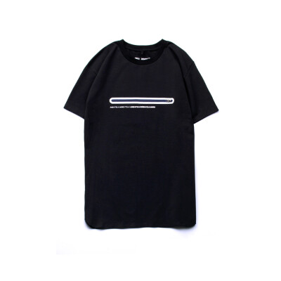 OBSERVER 15AW COMPOSITE ZIPPER TEE 热熔拉链装饰短袖