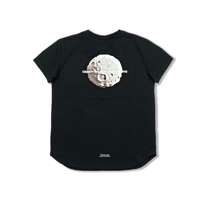 OBSERVER 15SS MOON EYES SLOGEN TEE 主题短袖