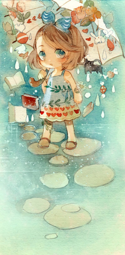 童年是风，吹来朵朵天云；童年是云，化作新春的雨；童年是雨，滋润初生的花；童年是花，伴我暮看晚霞。