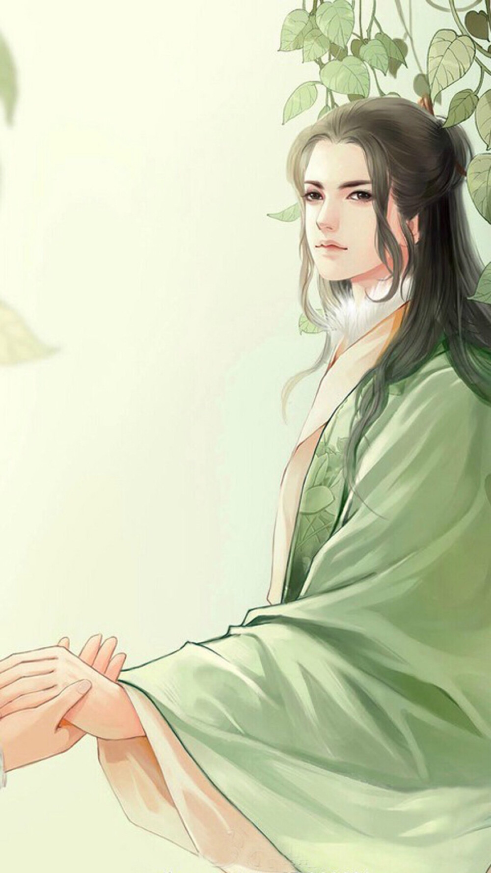 古风 插画 壁纸 美男