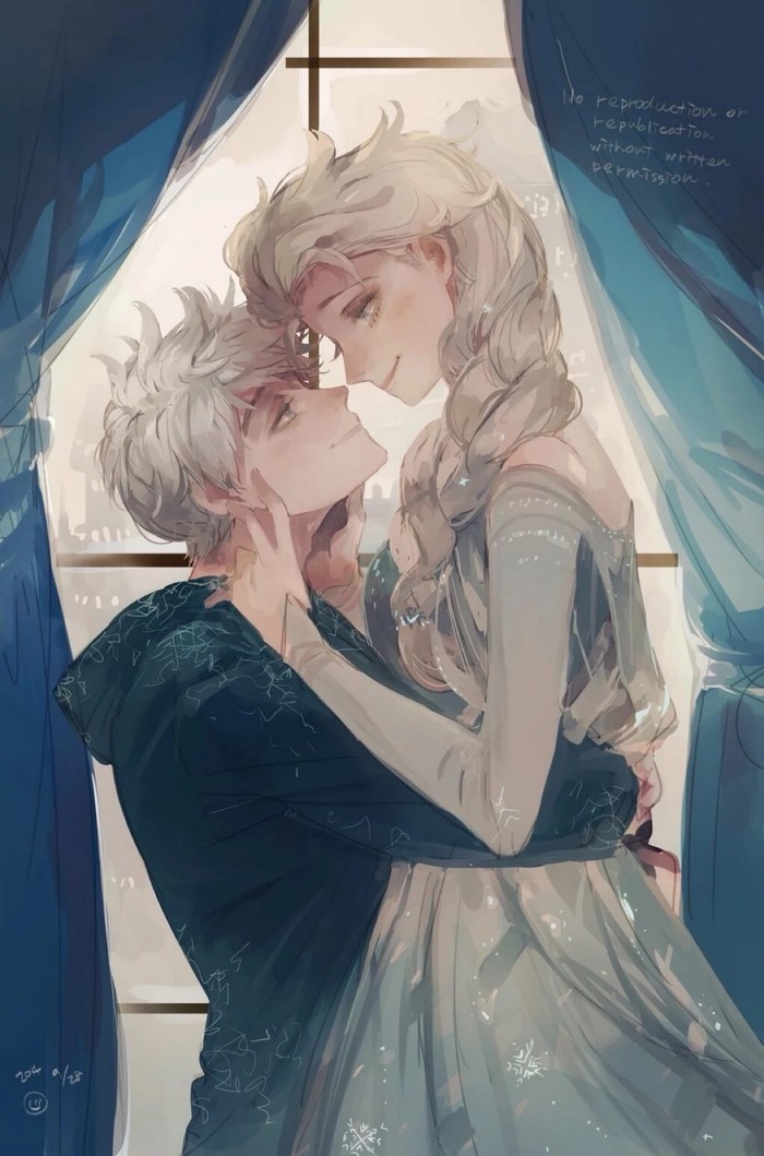 守护者联盟jack&elsa