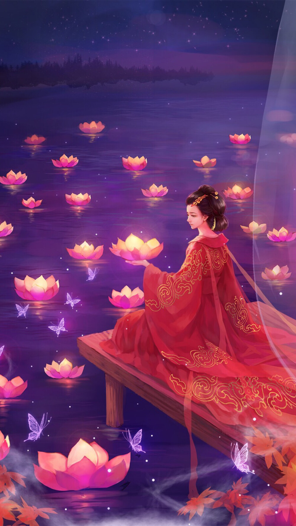 古风 插画 壁纸 p站