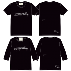 error for 0 vol.1
TK from Ling tosite sigure × the HIATUS T-shirt
［半袖］PRICE：￥3,500
［六分袖］PRICE：￥4,000
SIZE： S / M / L COLOR： Black
New Mini Album「Secret Sensation」のジャケットデザインも手掛ける、
永戸鉄也氏による大胆なerror for 0 vol.1のデザインが施されたTシャツ。
TKのリクエストによりエラー感が有りつつも、シンプルでモノトーンな仕上がり。
バックプリントには、TK from Ling tosite sig