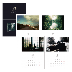 TK official calendar Apr. 2016 – Mar. 2017
PRICE：￥1,800
Detai：全28P｜size A3（297mm×420mm/展開時）｜2016年4月始まり
TK本人が海外で撮影した写真に加え、ベルリンで行われたレコーディング時の
オフショットで構成。
使用している紙や文字まで、細部にまで拘りが詰まった壁掛けタイプのカレンダー。