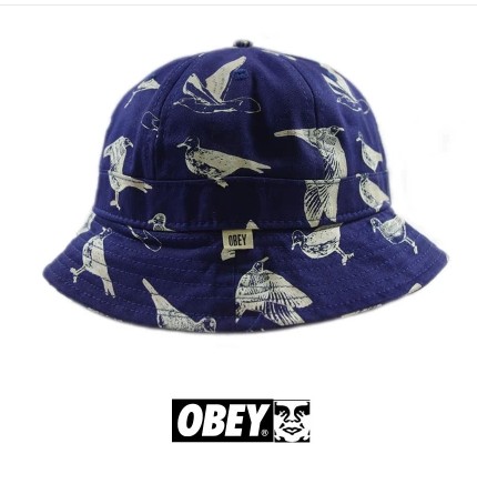 OBEY GULLS BUCKET HAT 3色入 渔夫帽 盆帽韩版特价女帽男士防晒